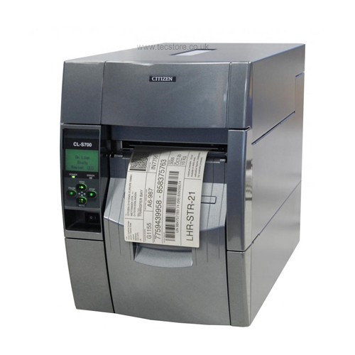 Citizen CL-S700RII 4 inch  Industrial Label Printer with internal Peel & Rewind